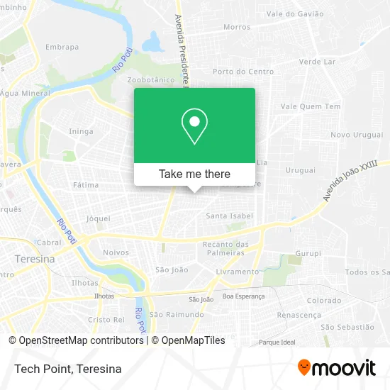Tech Point map