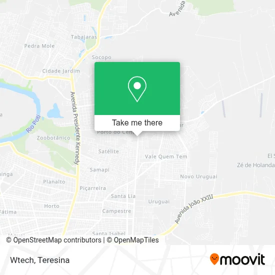 Wtech map
