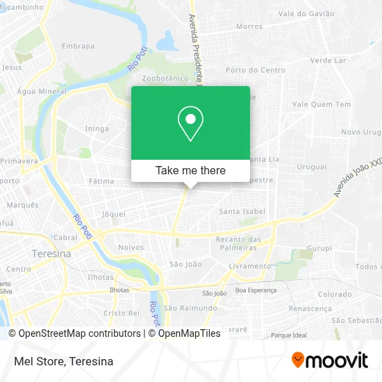 Mel Store map