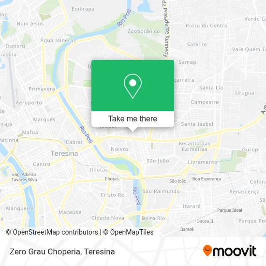 Zero Grau Choperia map