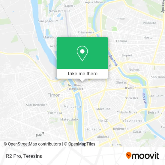 R2 Pro map
