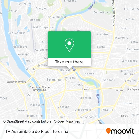 TV Assembléia do Piauí map