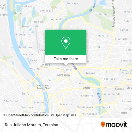 Rua Juliano Moreira map