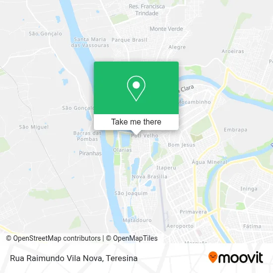 Rua Raimundo Vila Nova map