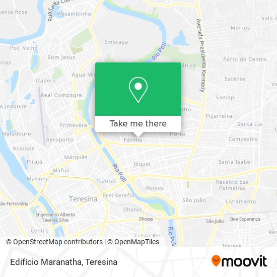 Edifício Maranatha map