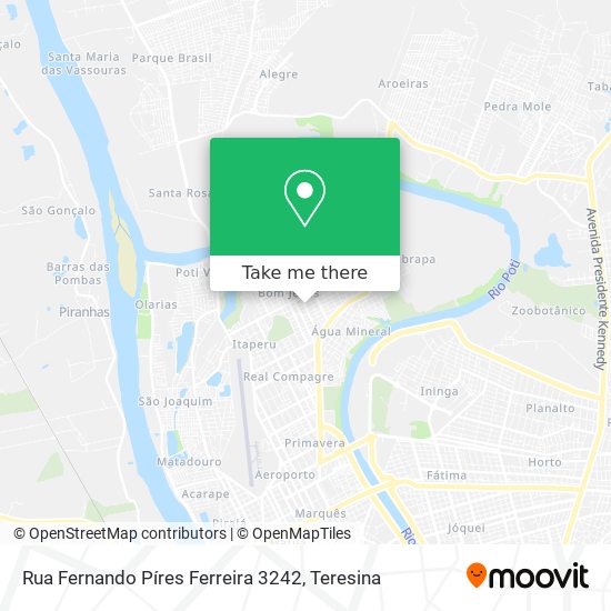 Mapa Rua Fernando Píres Ferreira 3242