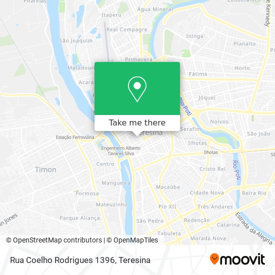 Rua Coelho Rodrigues 1396 map