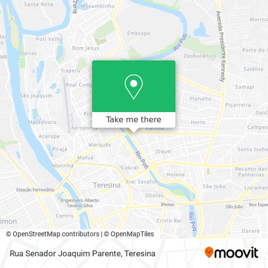 Rua Senador Joaquim Parente map