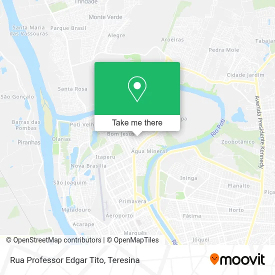 Rua Professor Edgar Tito map