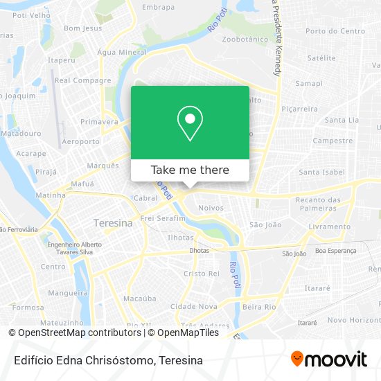 Edifício Edna Chrisóstomo map