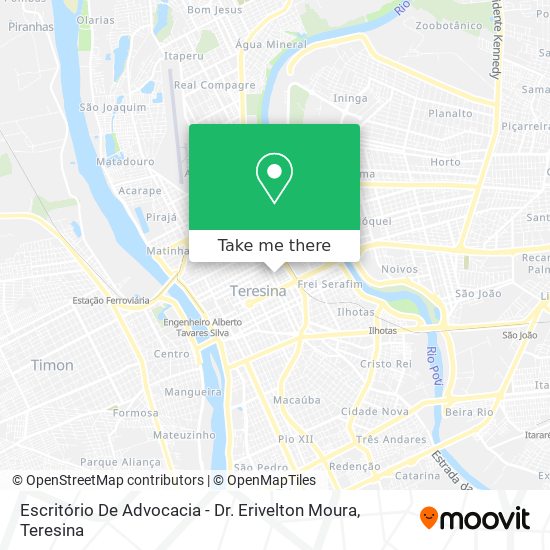 Escritório De Advocacia - Dr. Erivelton Moura map