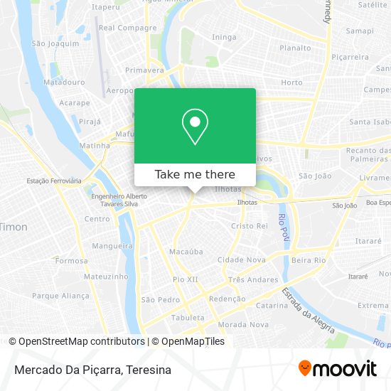 Mercado Da Piçarra map