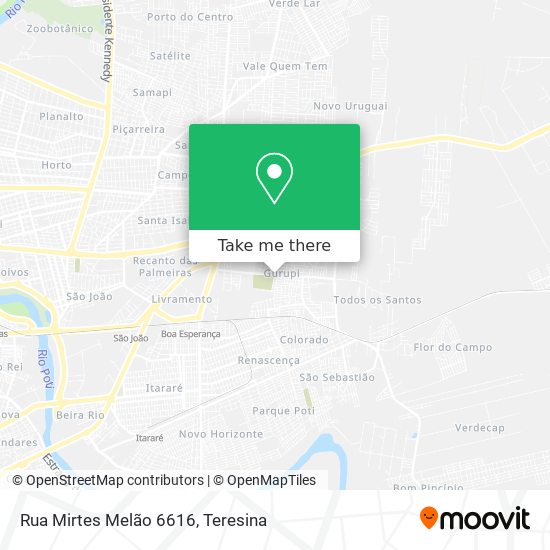 Rua Mirtes Melão 6616 map