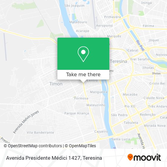 Avenida Presidente Médici 1427 map