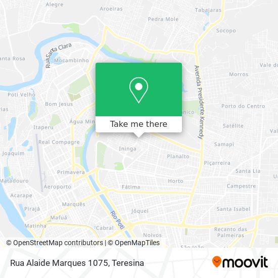 Mapa Rua Alaide Marques 1075