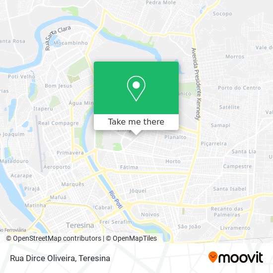 Rua Dirce Oliveira map