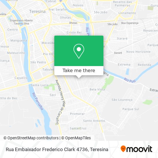 Rua Embaixador Frederico Clark 4736 map