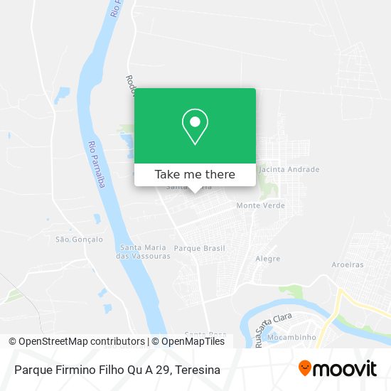 Mapa Parque Firmino Filho Qu A 29