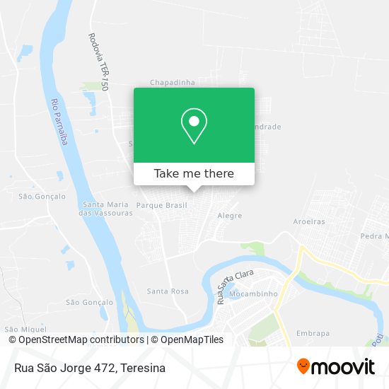 Rua São Jorge 472 map