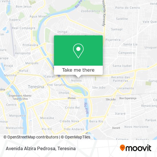 Avenida Alzira Pedrosa map