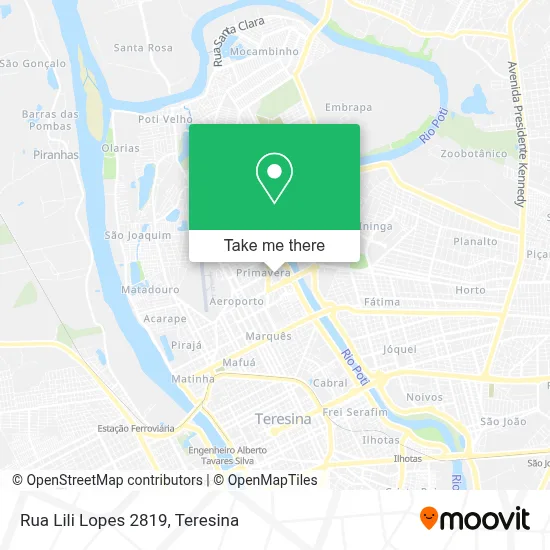 Rua Lili Lopes 2819 map