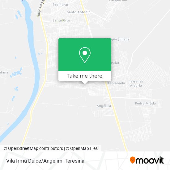 Vila Irmã Dulce/Angelim map