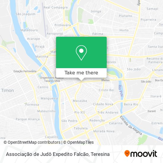 Associação de Judô Expedito Falcão map