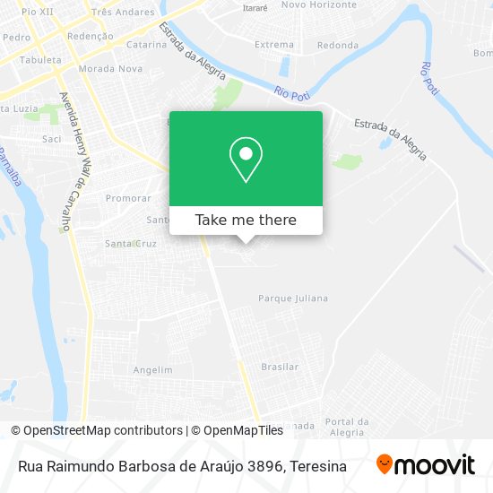 Rua Raimundo Barbosa de Araújo 3896 map