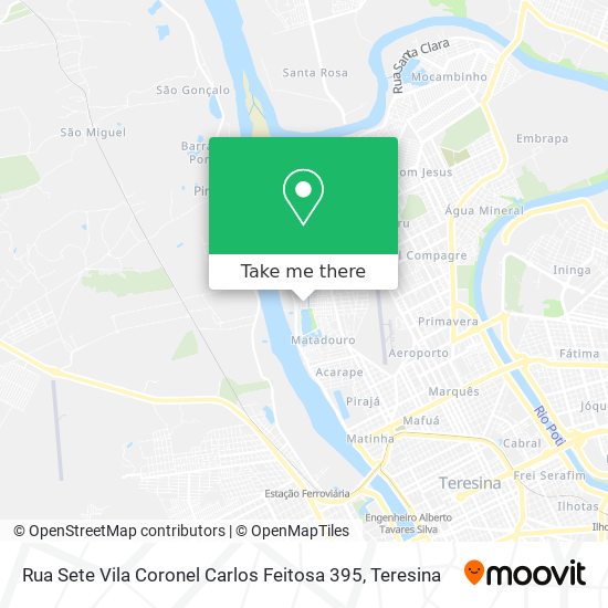 Rua Sete Vila Coronel Carlos Feitosa 395 map