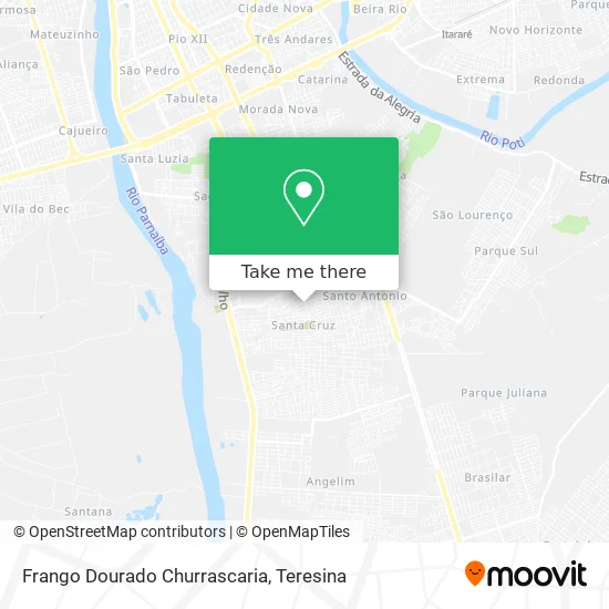Frango Dourado Churrascaria map