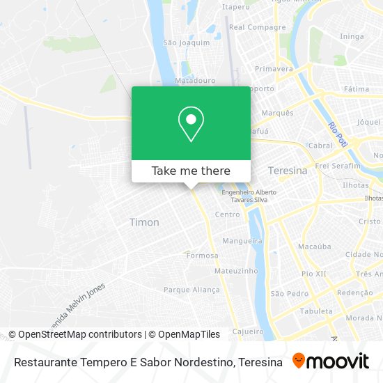 Restaurante Tempero E Sabor Nordestino map