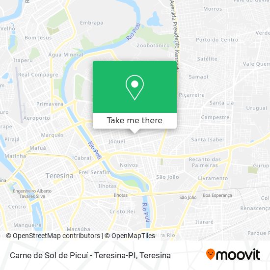 Carne de Sol de Picuí - Teresina-PI map