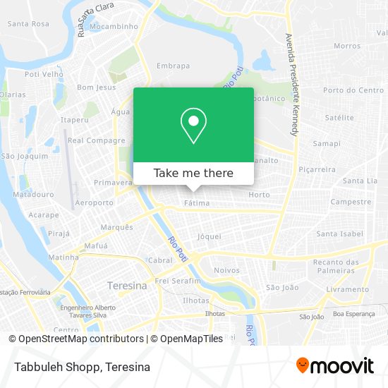 Tabbuleh Shopp map