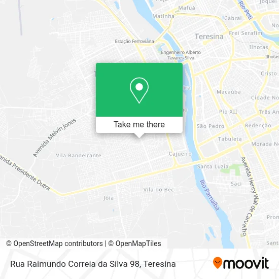 Rua Raimundo Correia da Silva 98 map