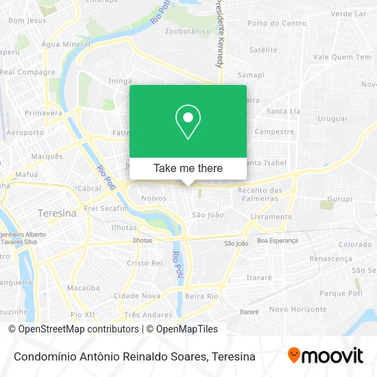 Condomínio Antônio Reinaldo Soares map