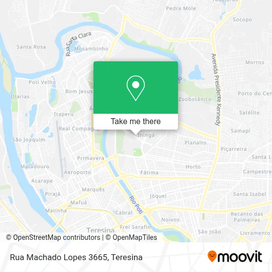 Rua Machado Lopes 3665 map