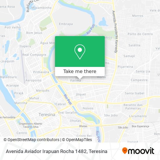 Avenida Aviador Irapuan Rocha 1482 map