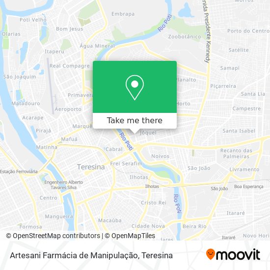 Artesani Farmácia de Manipulação map