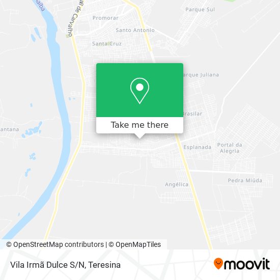 Vila Irmã Dulce S/N map