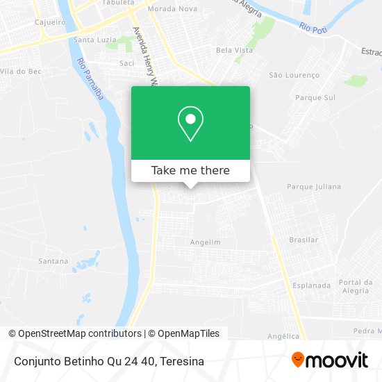 Conjunto Betinho Qu 24 40 map