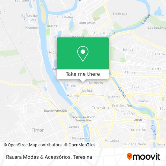 Rauara Modas & Acessórios map