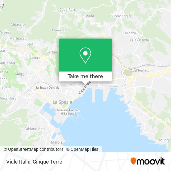 How to get to Viale Italia in La Spezia by Bus?