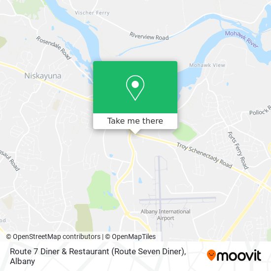 Mapa de Route 7 Diner & Restaurant (Route Seven Diner)