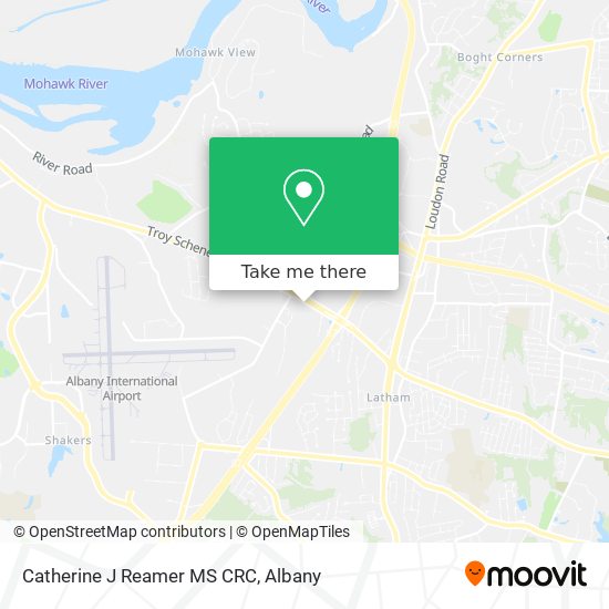 Catherine J Reamer MS CRC map