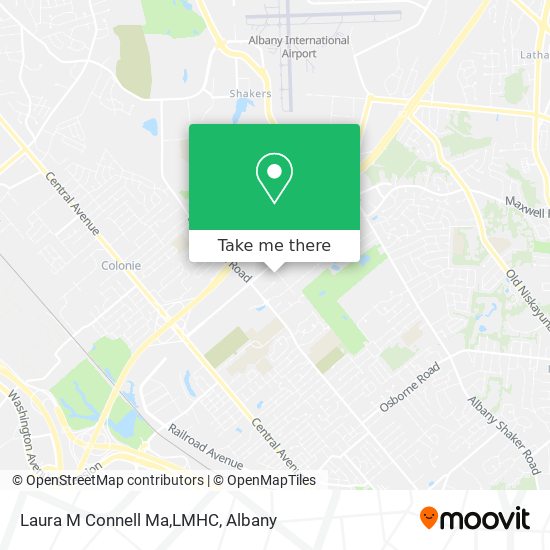 Mapa de Laura M Connell Ma,LMHC