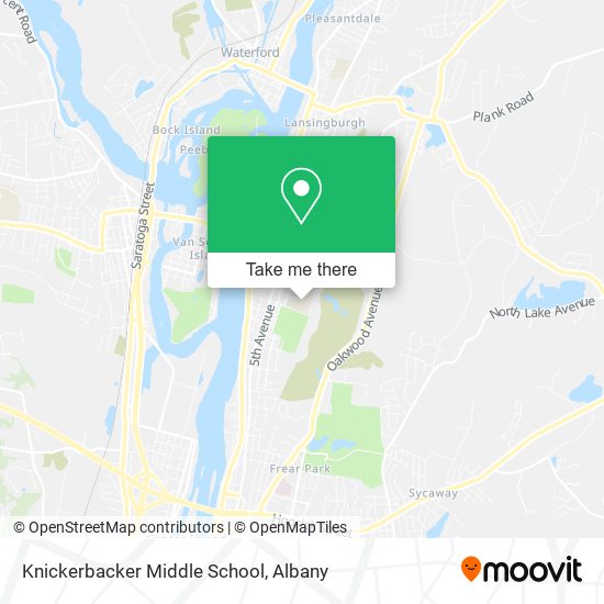 Knickerbacker Middle School map