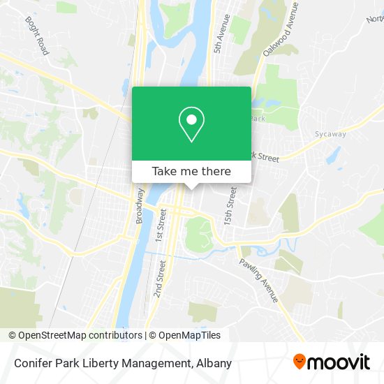 Mapa de Conifer Park Liberty Management