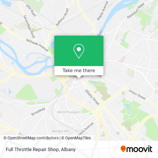 Full Throttle Repair Shop map