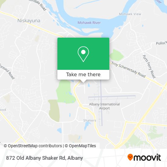 872 Old Albany Shaker Rd map