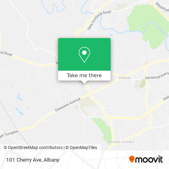Mapa de 101 Cherry Ave